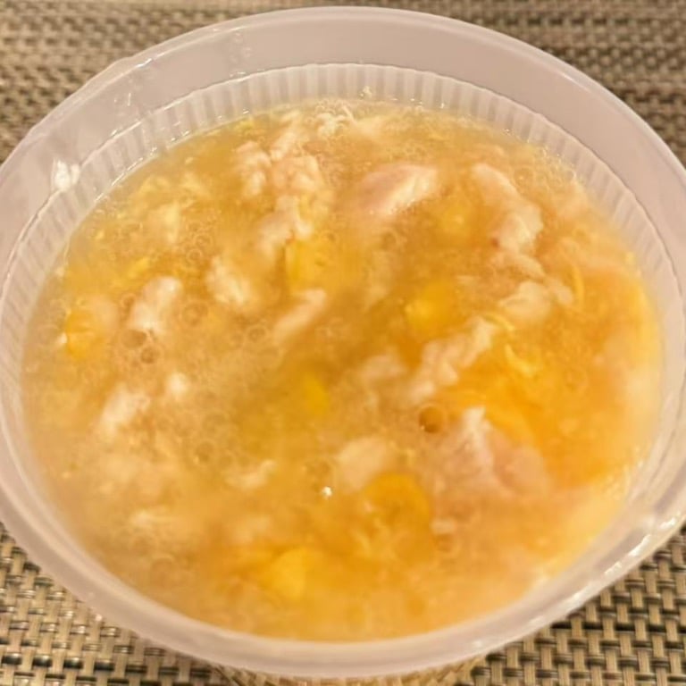 Gold Corn Chicken Soup