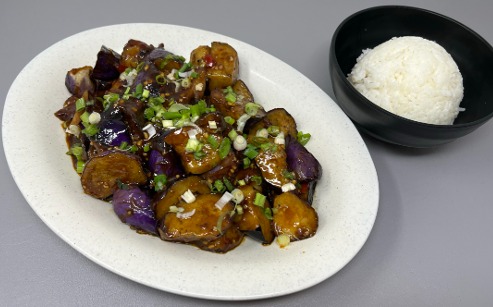 S15. Eggplant with Garlic Sauce