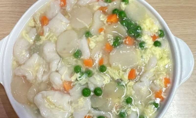 Fish w. Lobster Sauce