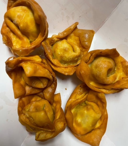 5. 炸云吞 Fried Wonton