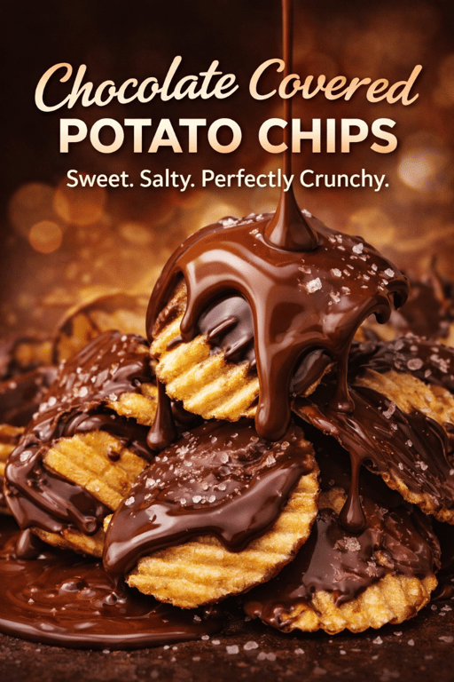 Chocolate Covered Potato Chips