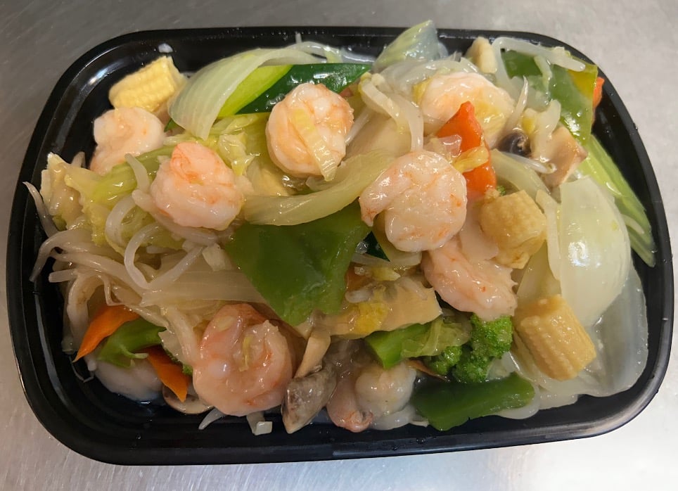 虾杂碎 <br> Shrimp Chop Suey