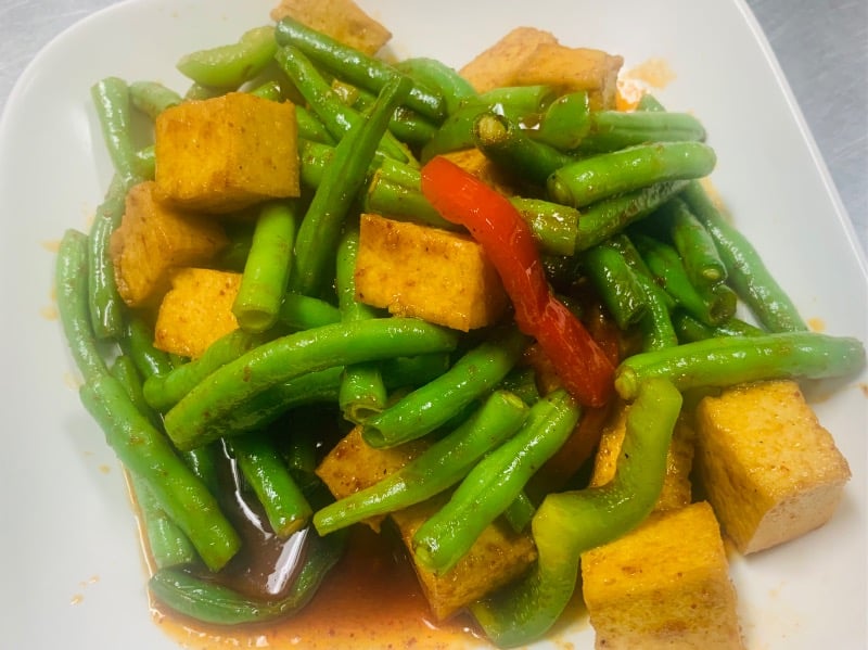 Spicy String Bean Tofu (พริกขิงหู้)