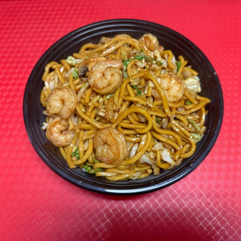 43. Shrimp Lo Mein 虾捞面