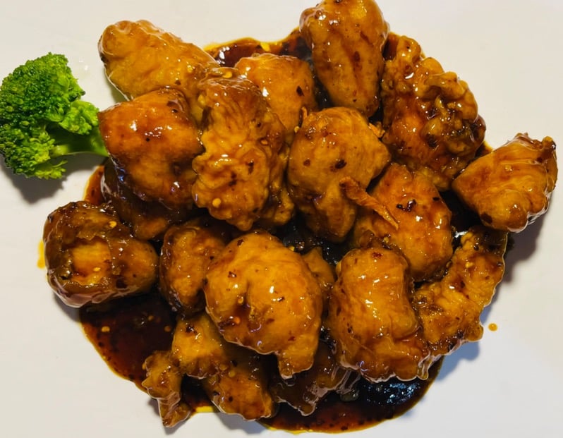 L11. Orange Tangy Chicken 陈皮鸡