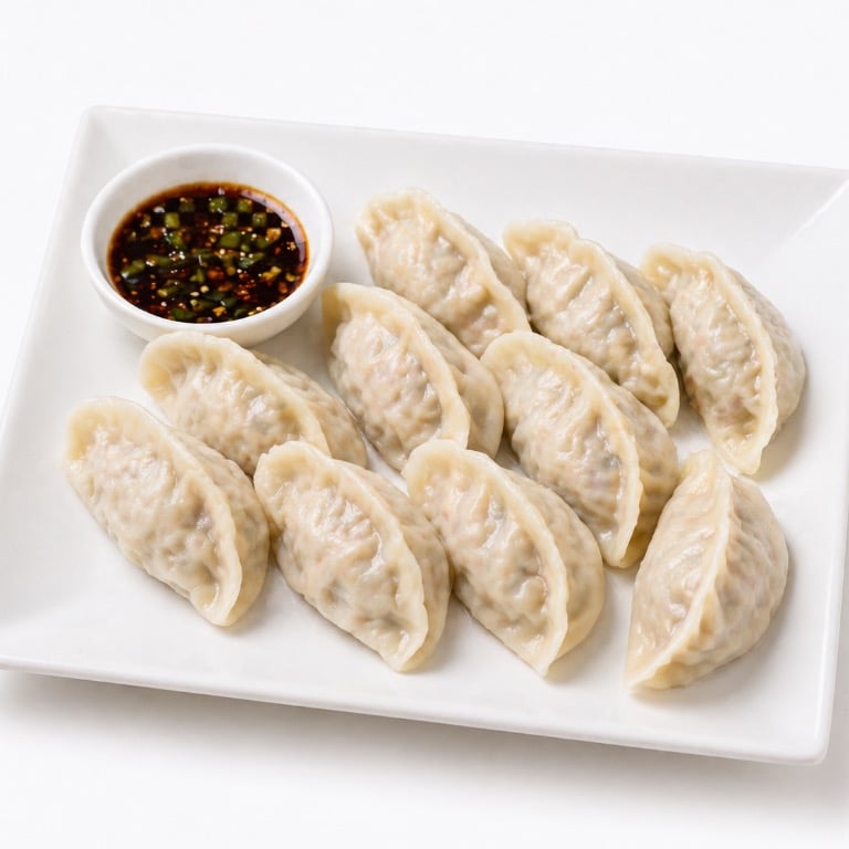 J02. Pork & Shrimp Dumplings (10 pcs)