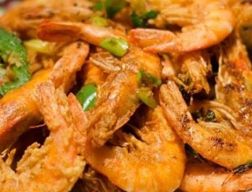 【Z】椒鹽有殼蝦 Salt & Pepper Crispy Shrimp (w Shell)