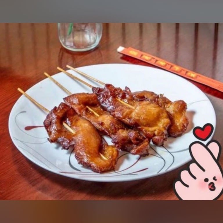 F5. 鸡串 Chicken Teriyaki (4)