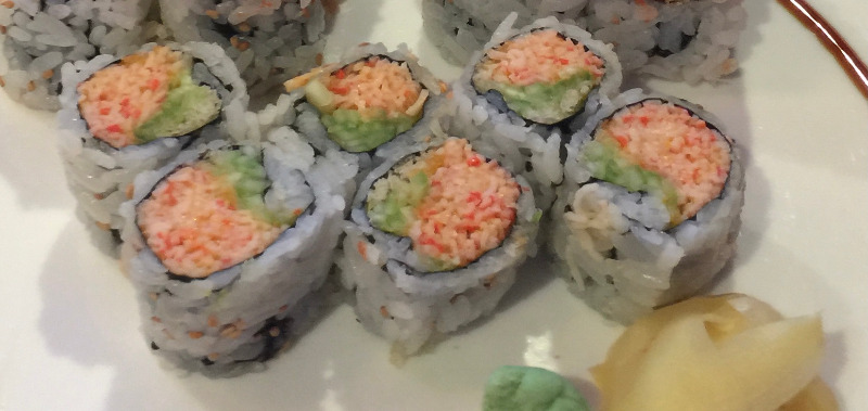 8. Spicy Crab Cucumber Roll