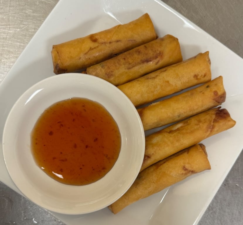 Thai Crispy Mini Rolls (6）泰国迷你卷