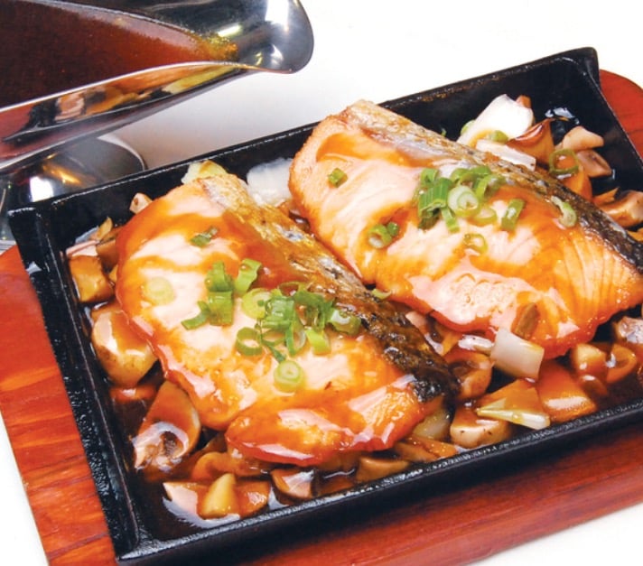 Sizzling Salmon