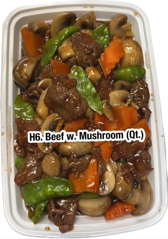 H5. 蘑菇牛 Beef w. Mushroom