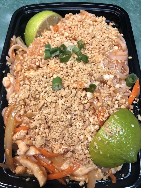 143. Chicken Pad Thai 泰式鸡河粉