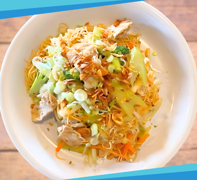 Pan Fried Egg Noodles