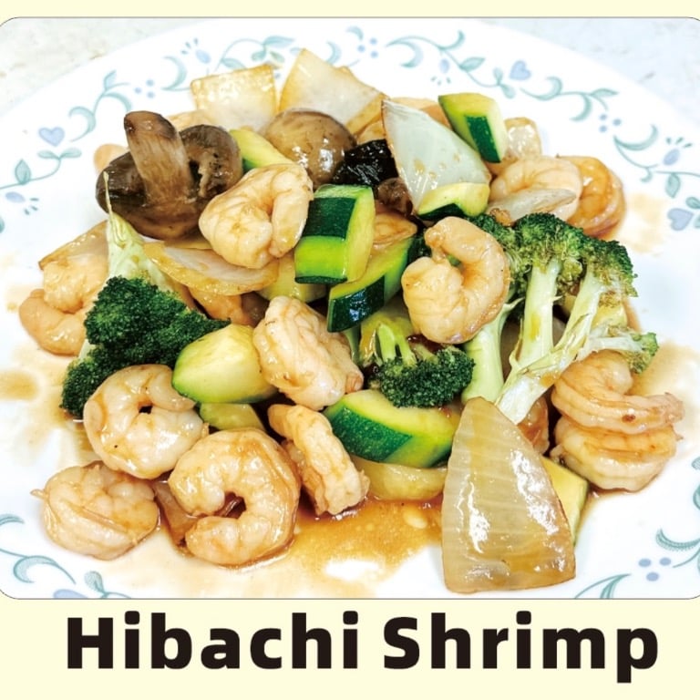 Hibachi Shrimp 铁板虾