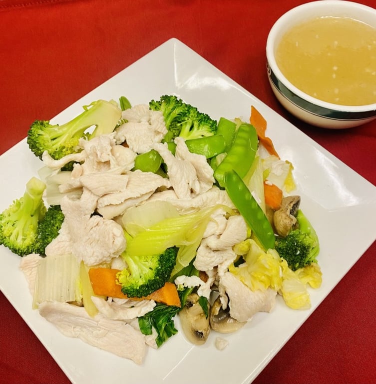 Steam Chicken w/ Veggie