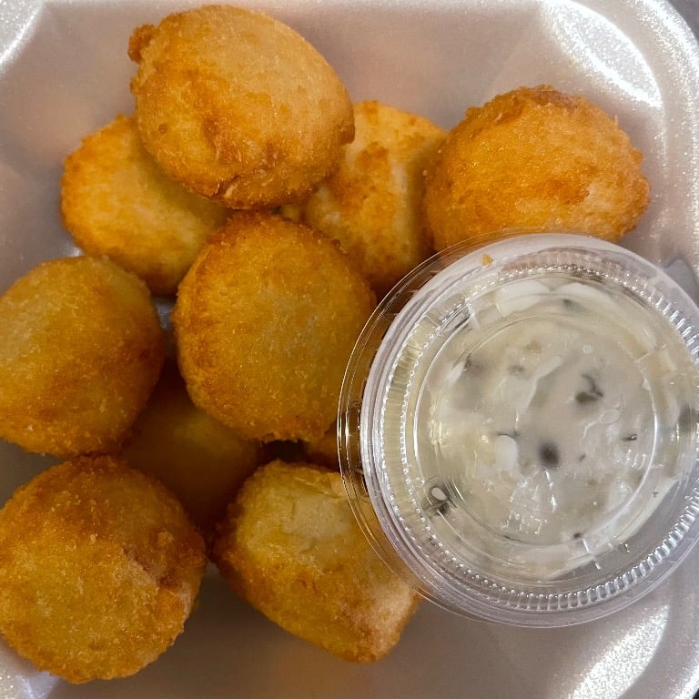 F4. Fried Scallops (10)