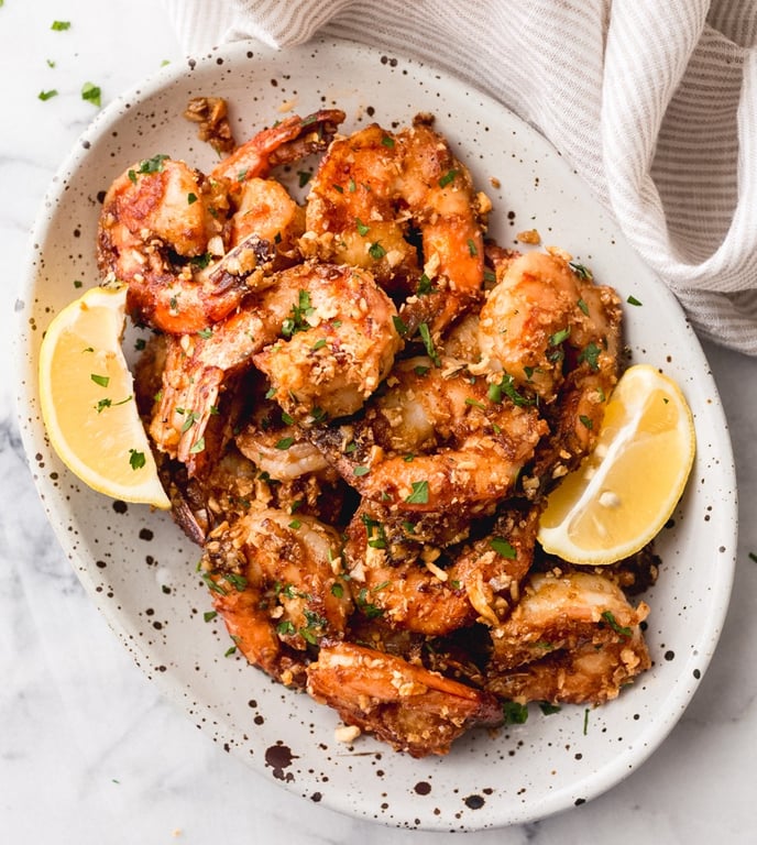 Hawaiian Shrimp Scampi (Garlicky Shrimp)