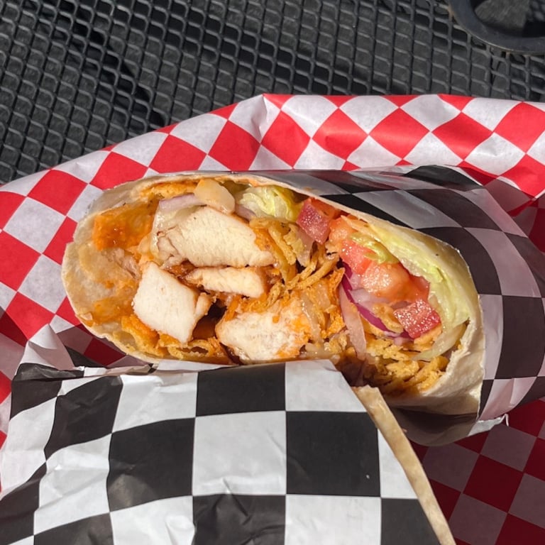 Buffalo Chicken Crunch Wrap