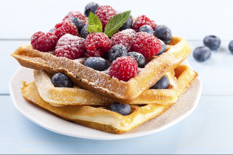 Waffles with Extras