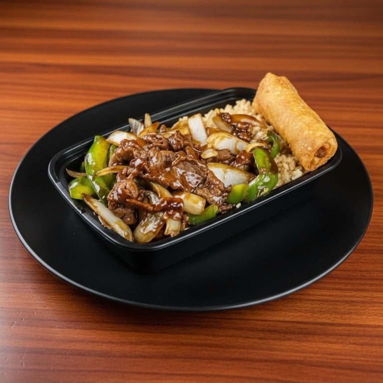 C 3. Pepper Steak w. Onion