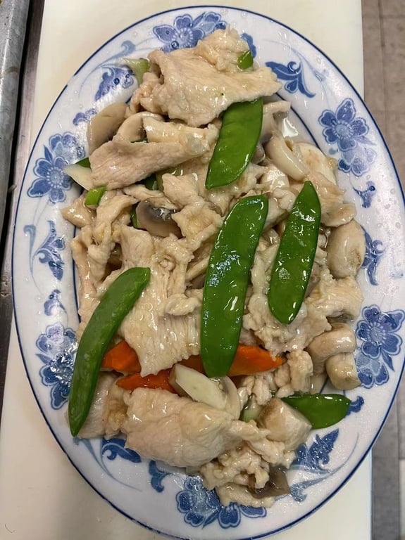 41. 蘑菇鸡片 Moo Goo Gai Pan