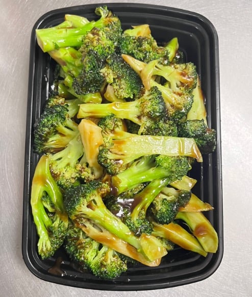 Broccoli w. Brown Sauce