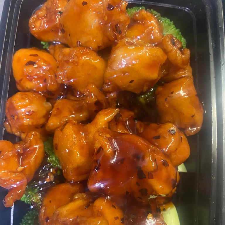 Vegetarian General Tso's Chicken (Wheat Gluten) 素左宗鸡