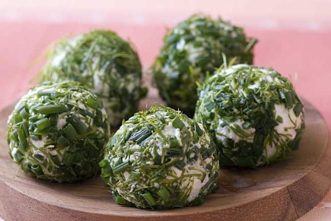 Boules de Chèvre aux herbes