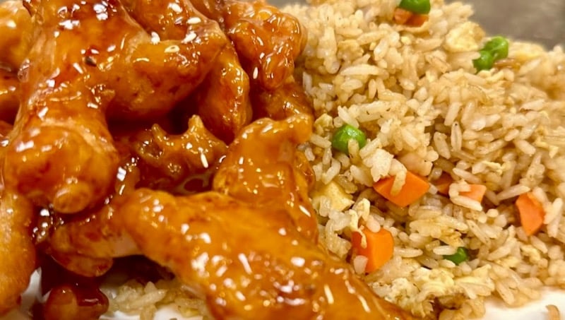 Princess Chicken w/Fried Rice