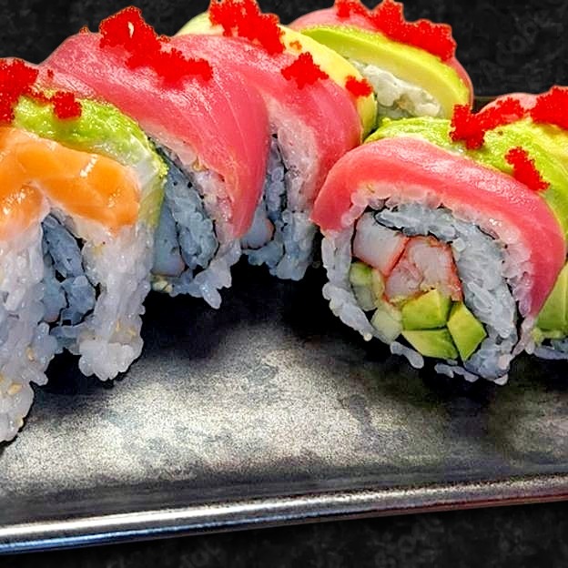 4. Rainbow Roll