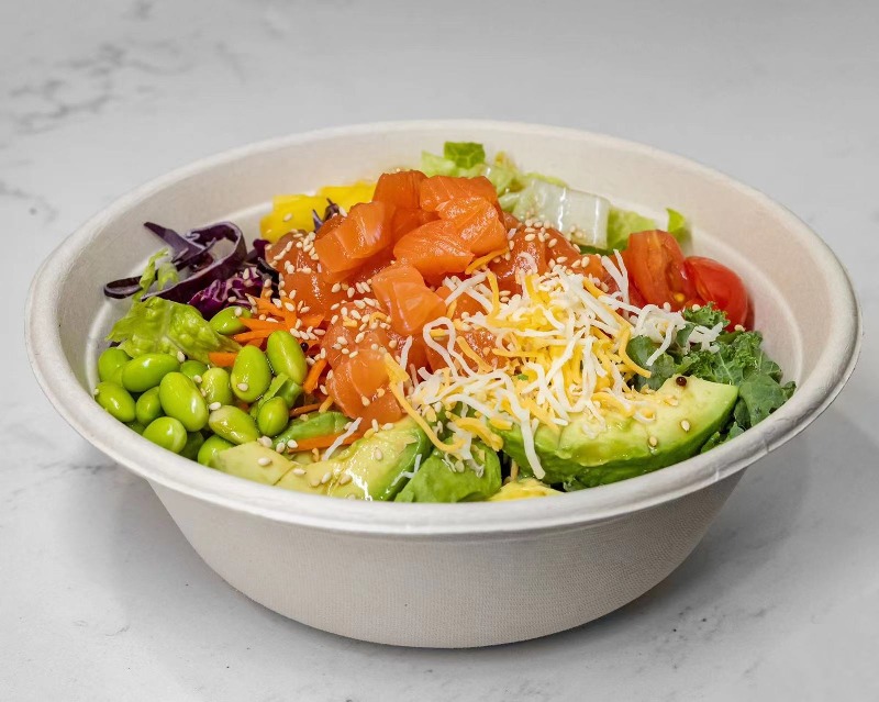 Fresh Yuzu Salmon Salad