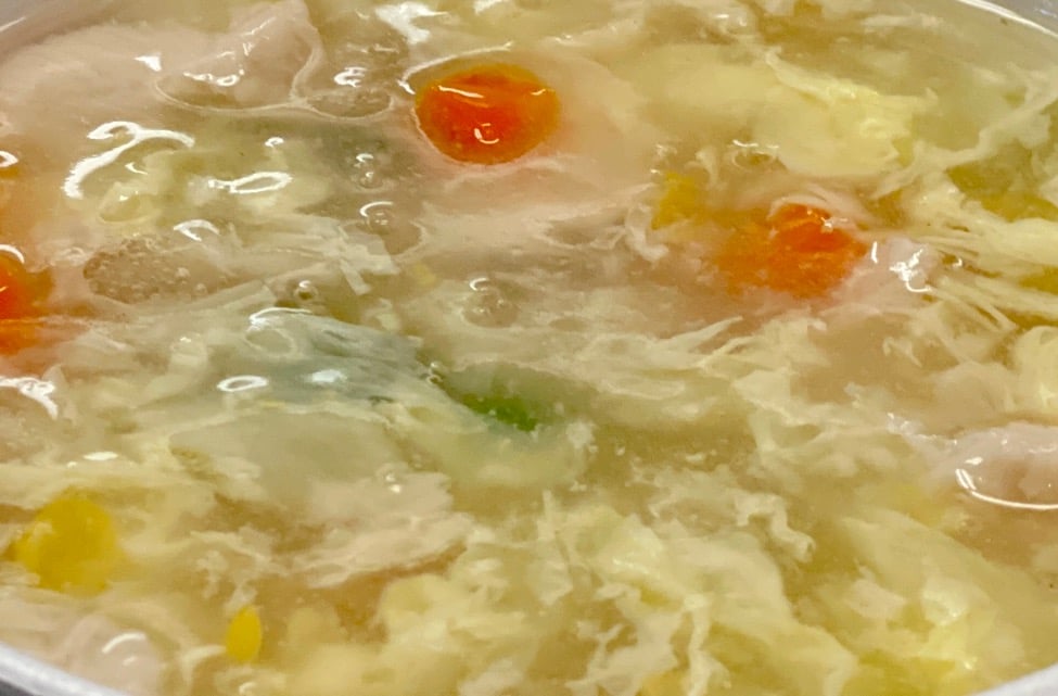 Minced Chicken and Sweet Corn Soup