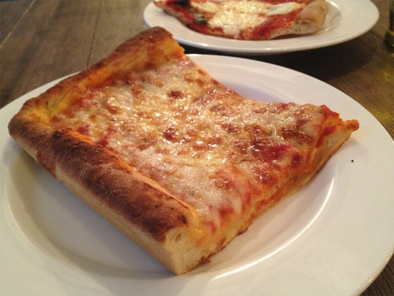 Sicilian Pizza Slice Image