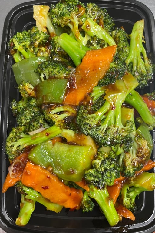 Broccoli w. Garlic Sauce 鱼香芥蘭