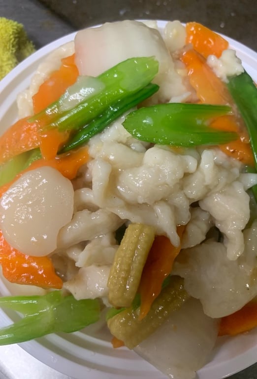 58. Chicken w. Chinese Veg. 白菜鸡