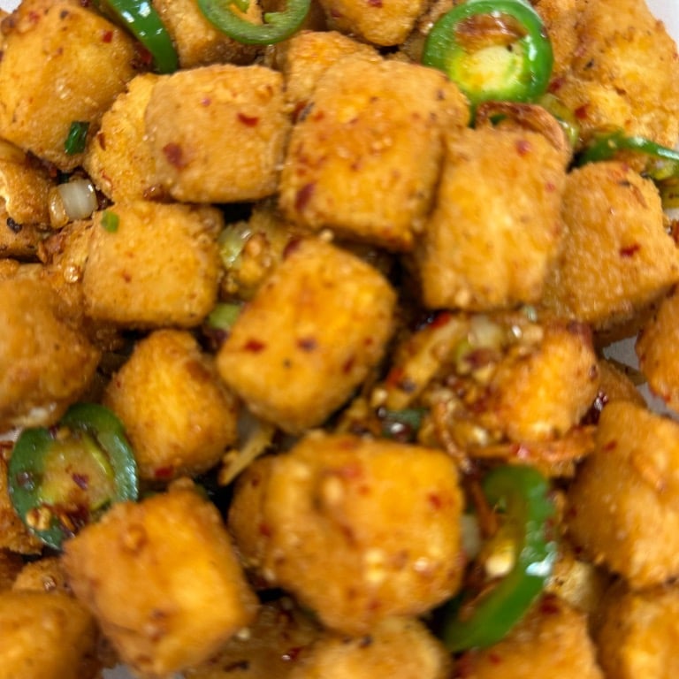 Salt & Pepper Tofu 椒盐豆腐