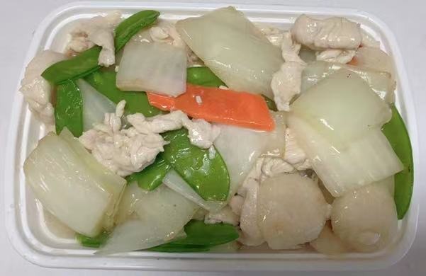 72. 白菜鸡 Chicken w. Chinese Vegetable