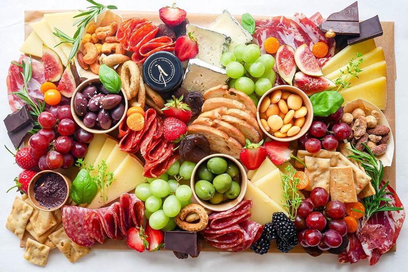 Plateau à partager pour 6