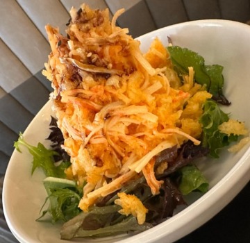 Spicy crunch Kani Salad