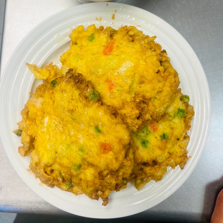 75. 虾蓉蛋 <br>Shrimp Egg Foo Young