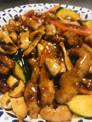 77. 蘑菇炒肉 Pork with Mushroom