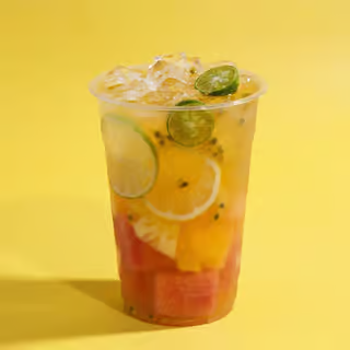 Mango Fiesta Boba Fruit Tea