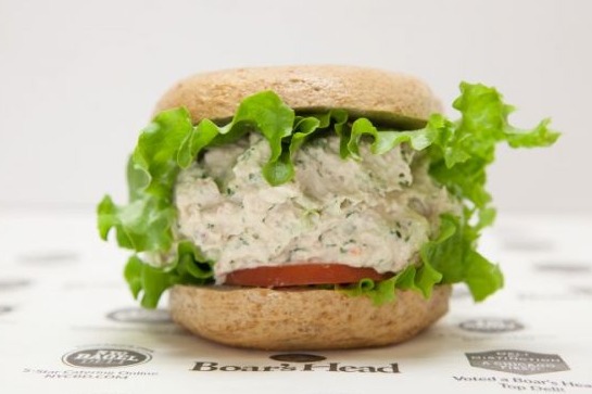 Low Fat Veggie Tuna Salad Sandwich