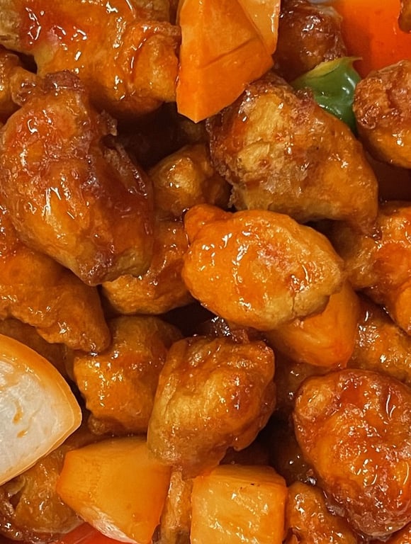 D48. 甜酸鸡 Sweet & Sour Chicken