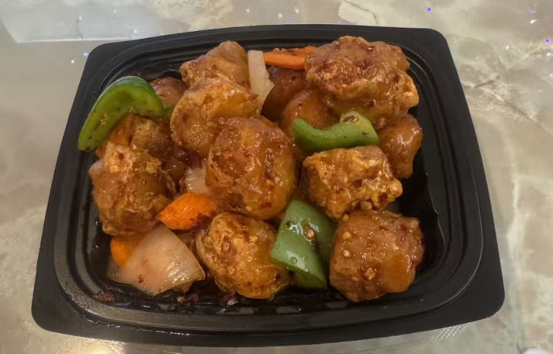Vegetarian Orange Chicken