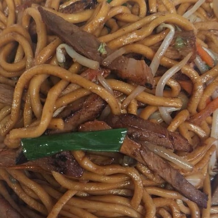 Pork Lo Mein叉烧捞面