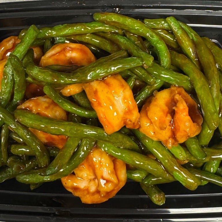 35. Shrimp with String Beans