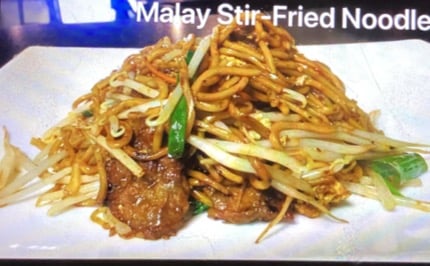 Malay Stir-Fried Egg Noodle