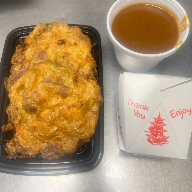 32. Beef Egg Foo Young